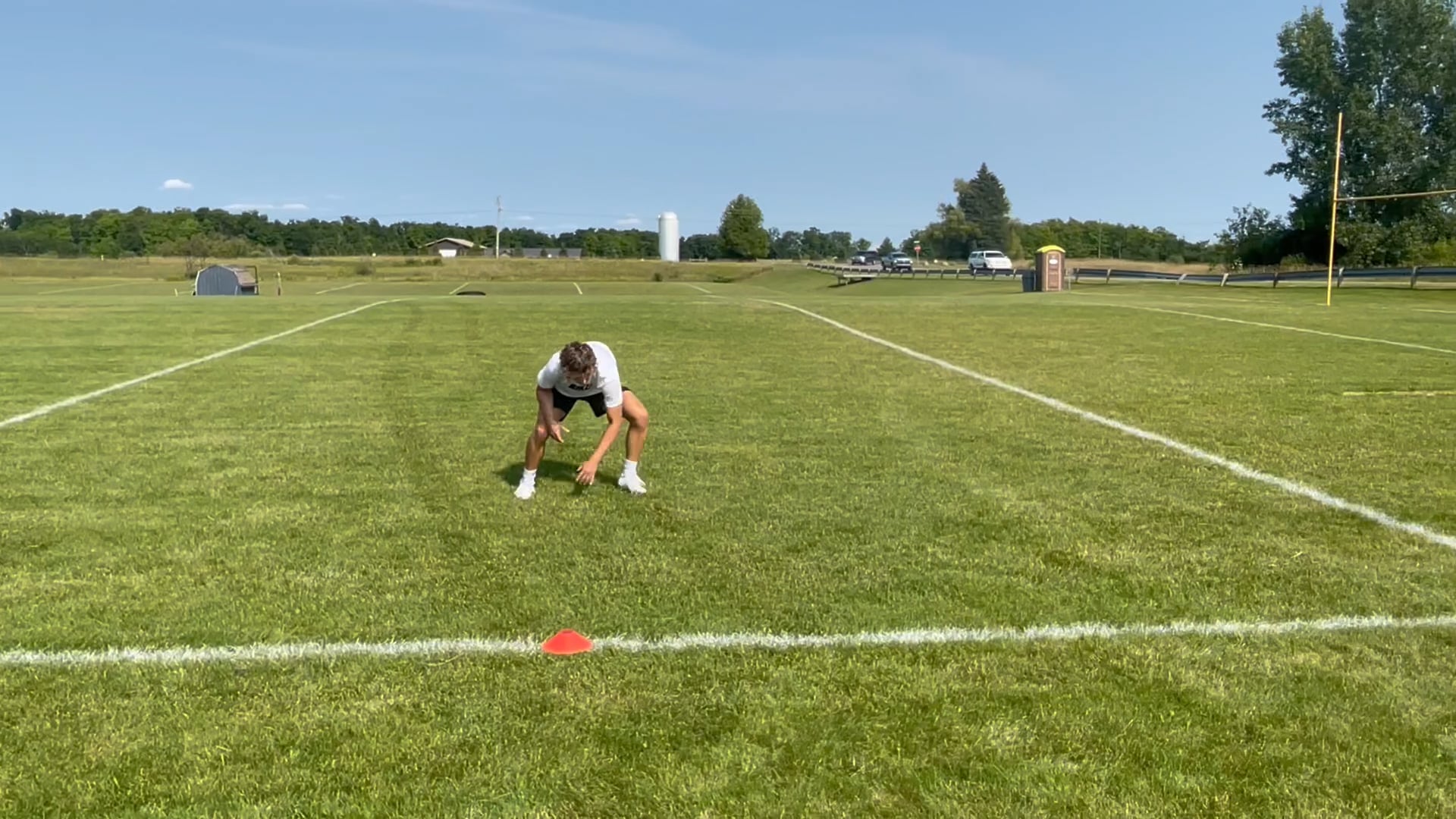 Watch andrew szymoniak's 5-10-5 Agility: 4.5 seconds