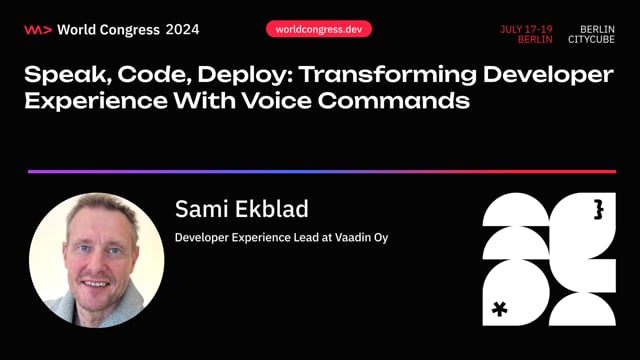 Speak, Code, Deploy: Transforming Developer Experience with Voice Commands