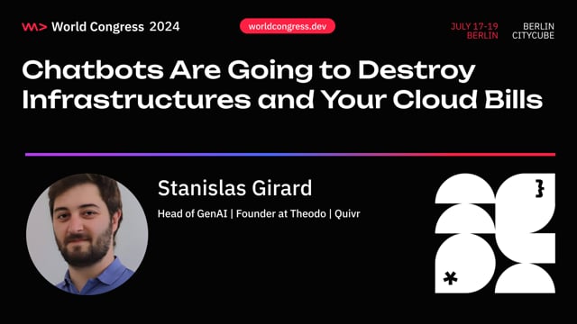 Chatbots are going to destroy infrastructures and your cloud bills