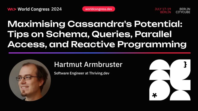 Maximising Cassandra's Potential: Tips on Schema, Queries, Parallel Access, and Reactive Programming