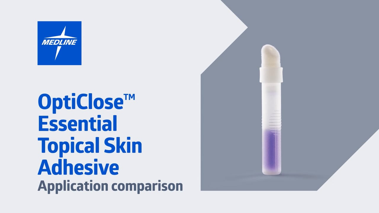 OptiClose™ Essential Topical Skin Adhesive – Application Comparison ...