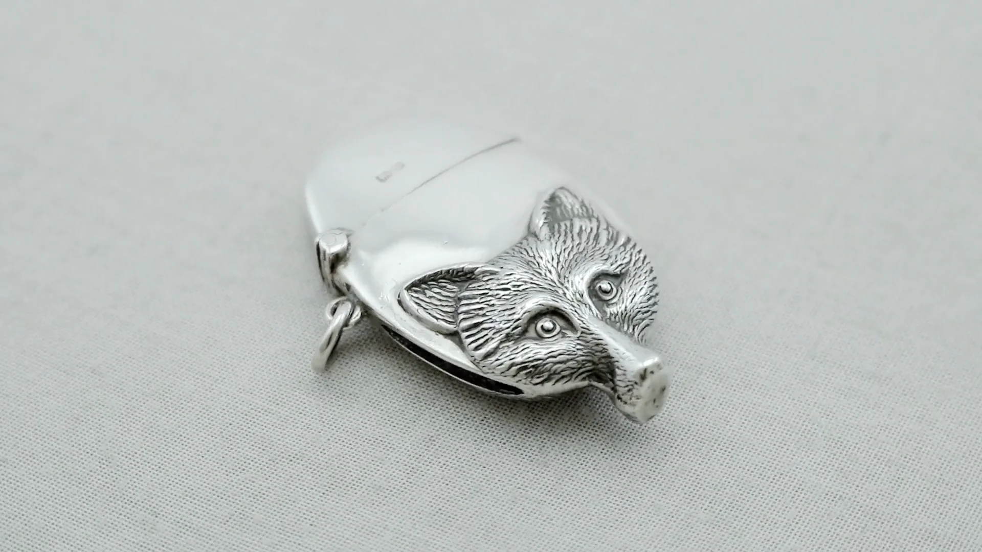 Rare Silver Fox Vesta Case for Sale