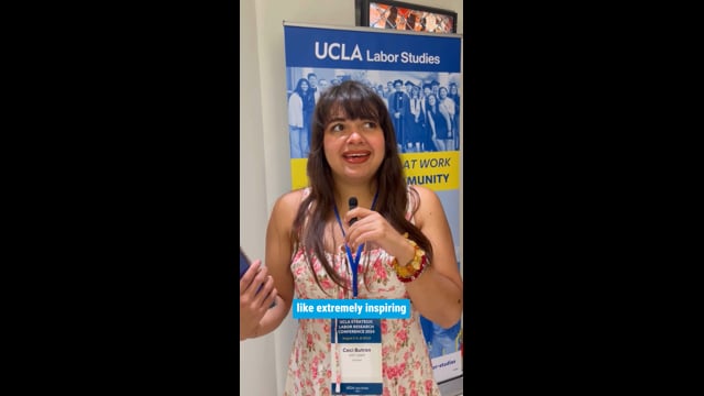 UCLA Strategic Labor Research Conference Participant Q&A