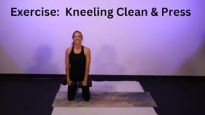 Kneeling Clean & Press