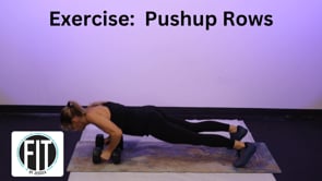 Pushup Row