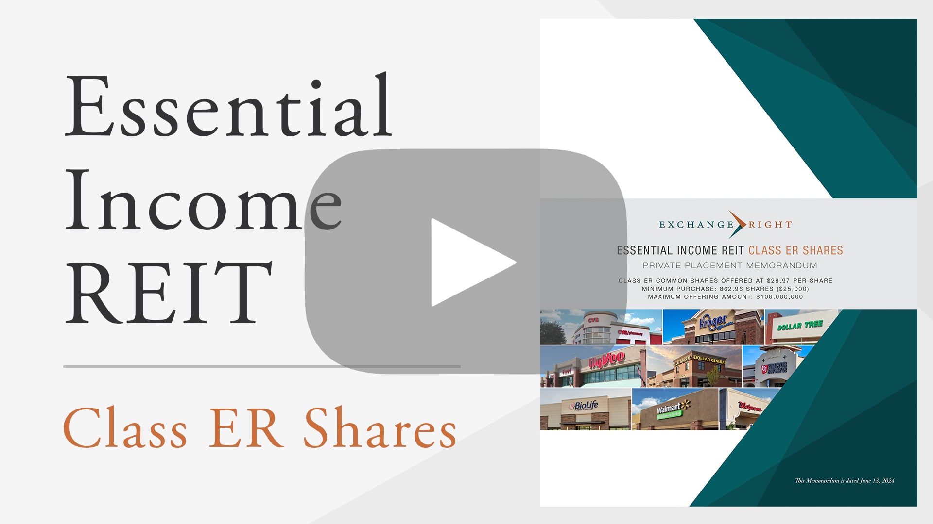 Essential Income REIT - Class ER