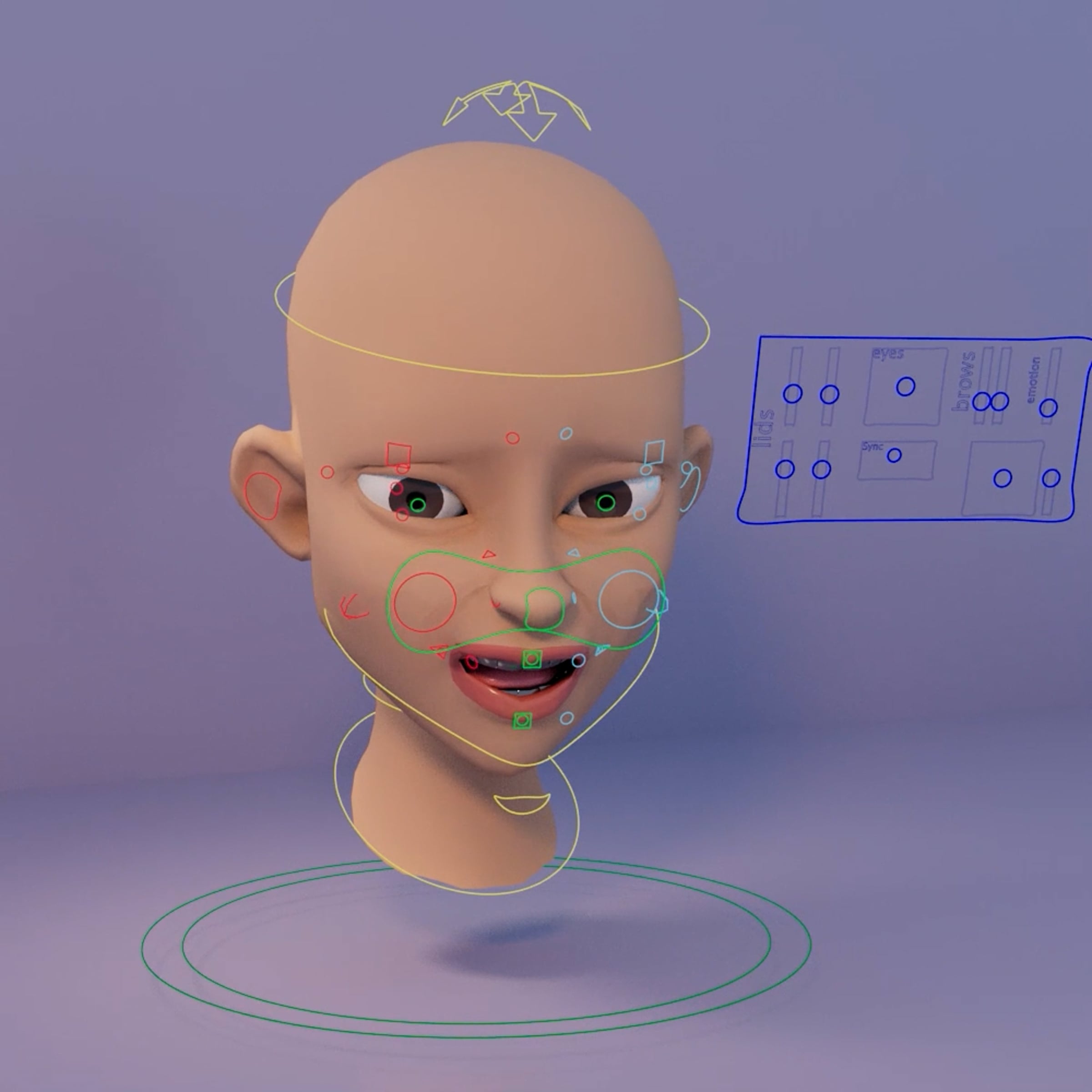 Facial Rig Showcase