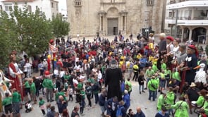 Diumenge de gegants a l'Escala