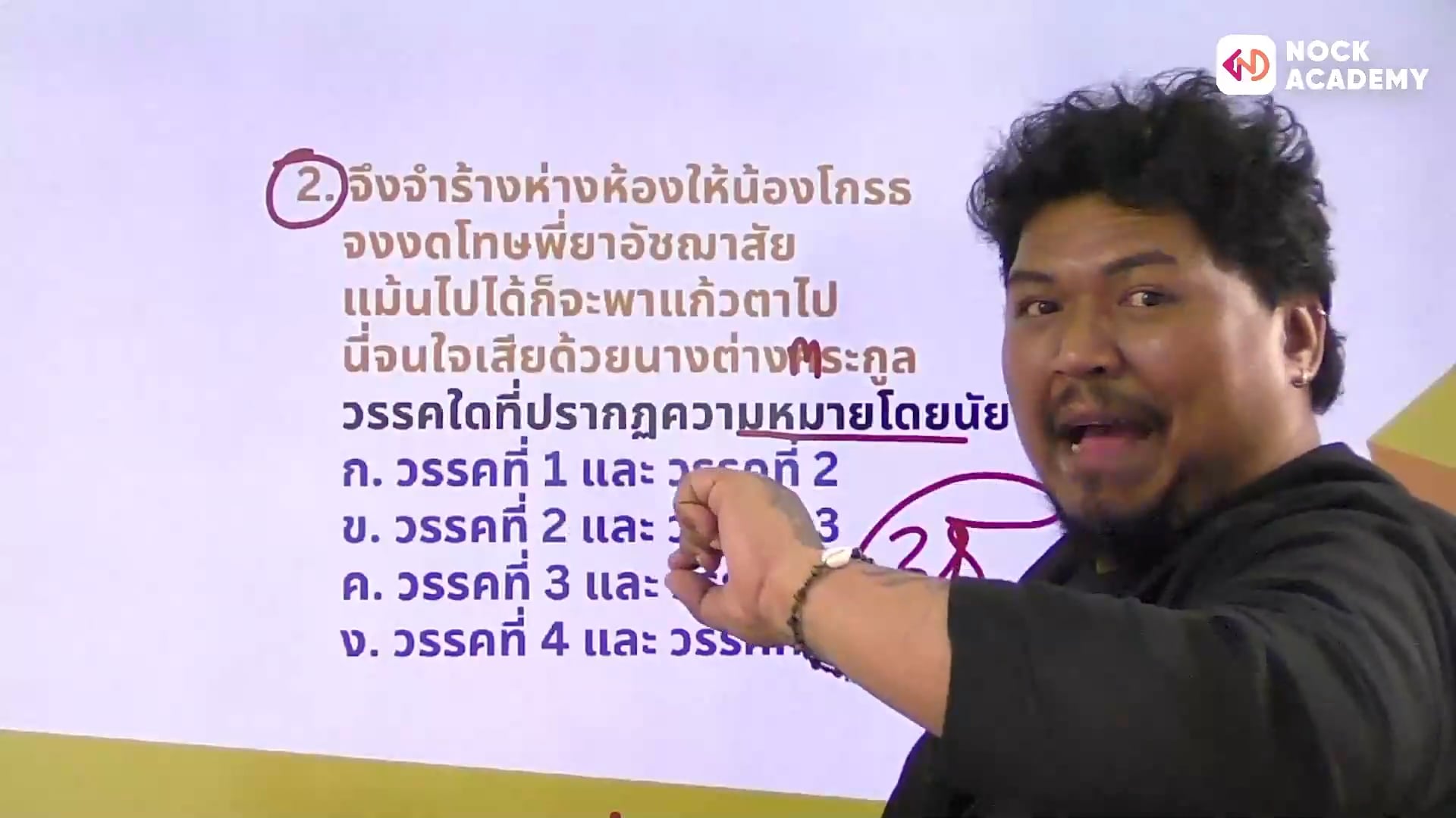 ความหมายโดยนัยและความหมายโดยตรง ฉบับ เอเวอเรสต์ก็แค่ยอดหญ้า (ม.1-3) ครั้งที่ 4