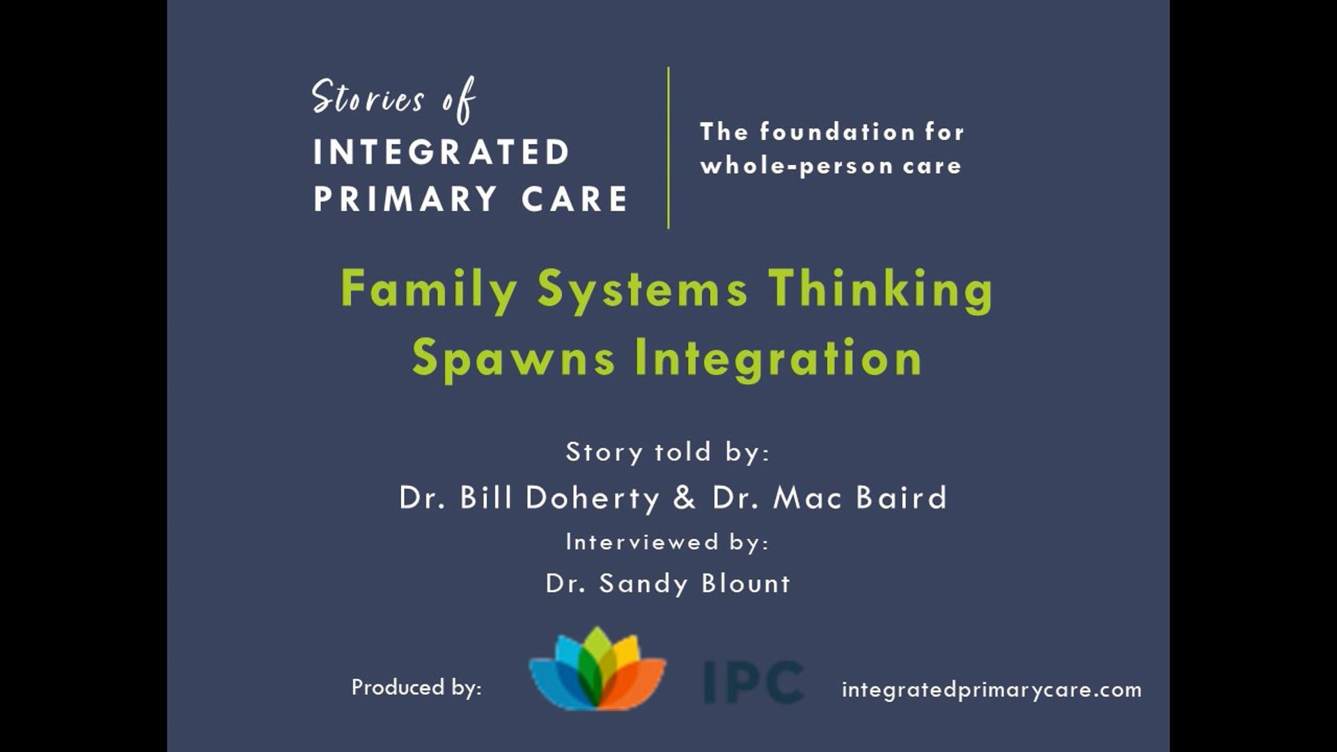 Family Systems Thinking Spawns Integration