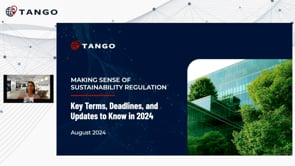 [Webinar] Making Sense of Sustainability Regulation - Key Terms, Deadlines, and Updates to Know in 2024