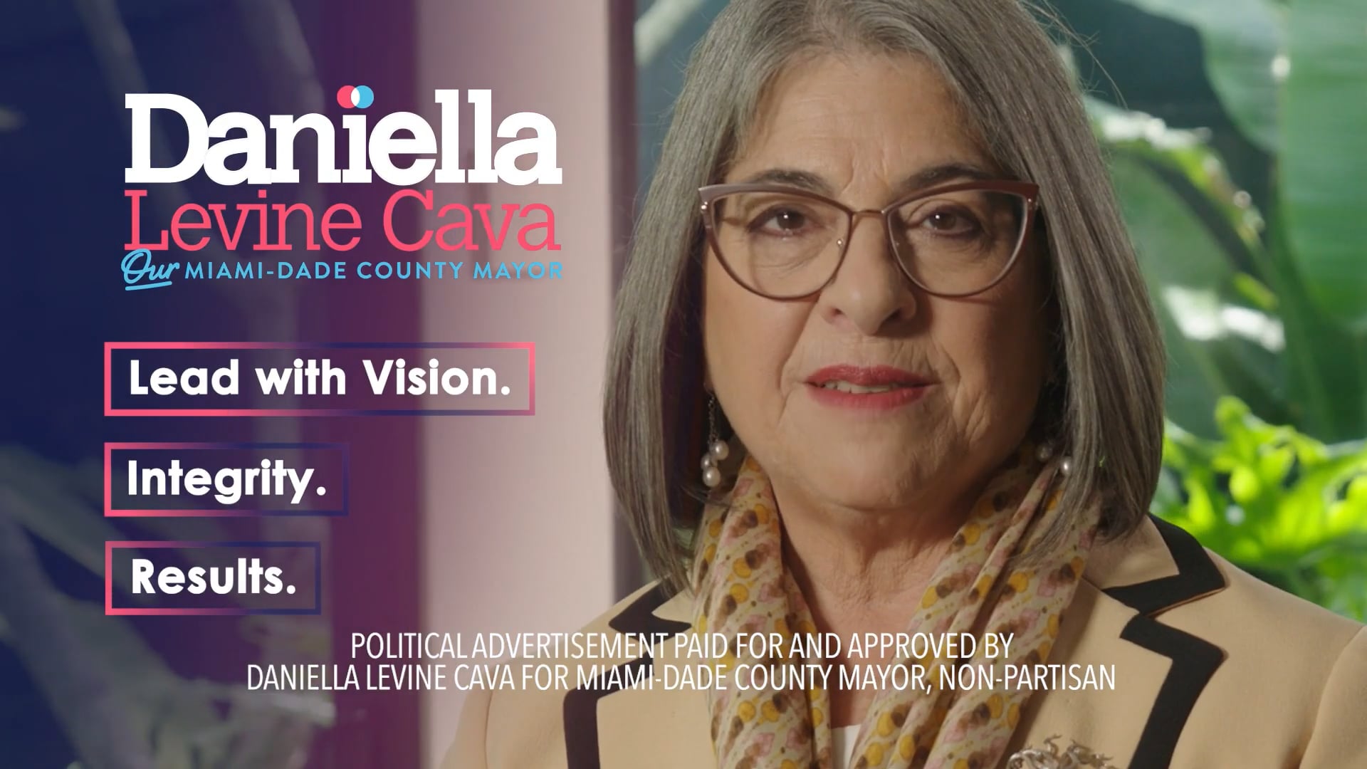 Mayor Daniella Levine Cava -  Lead With Vision