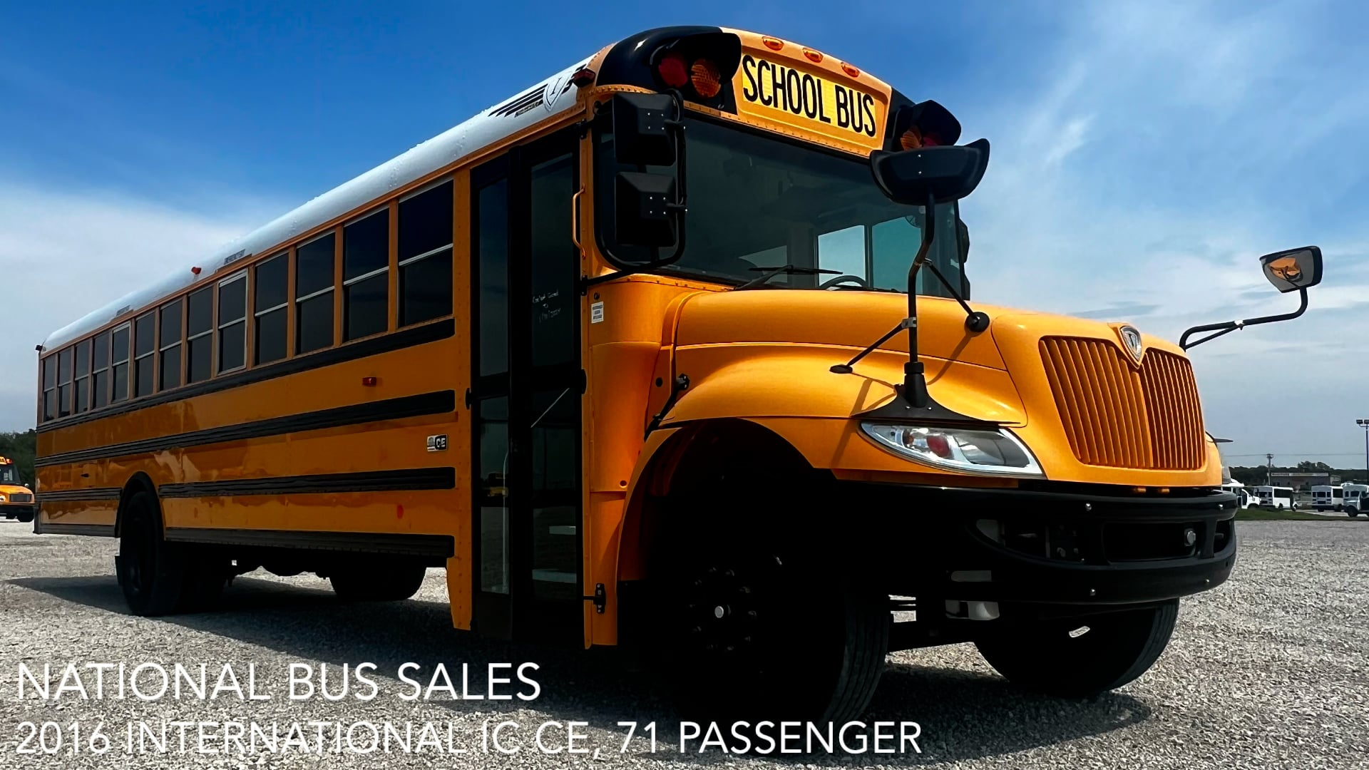 2016 International IC CE, 71 Passenger - National Bus Sales | Videos ...