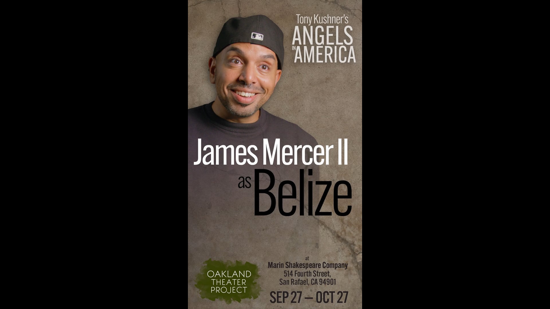 OTP's Angels in America - James Mercer II as Belize