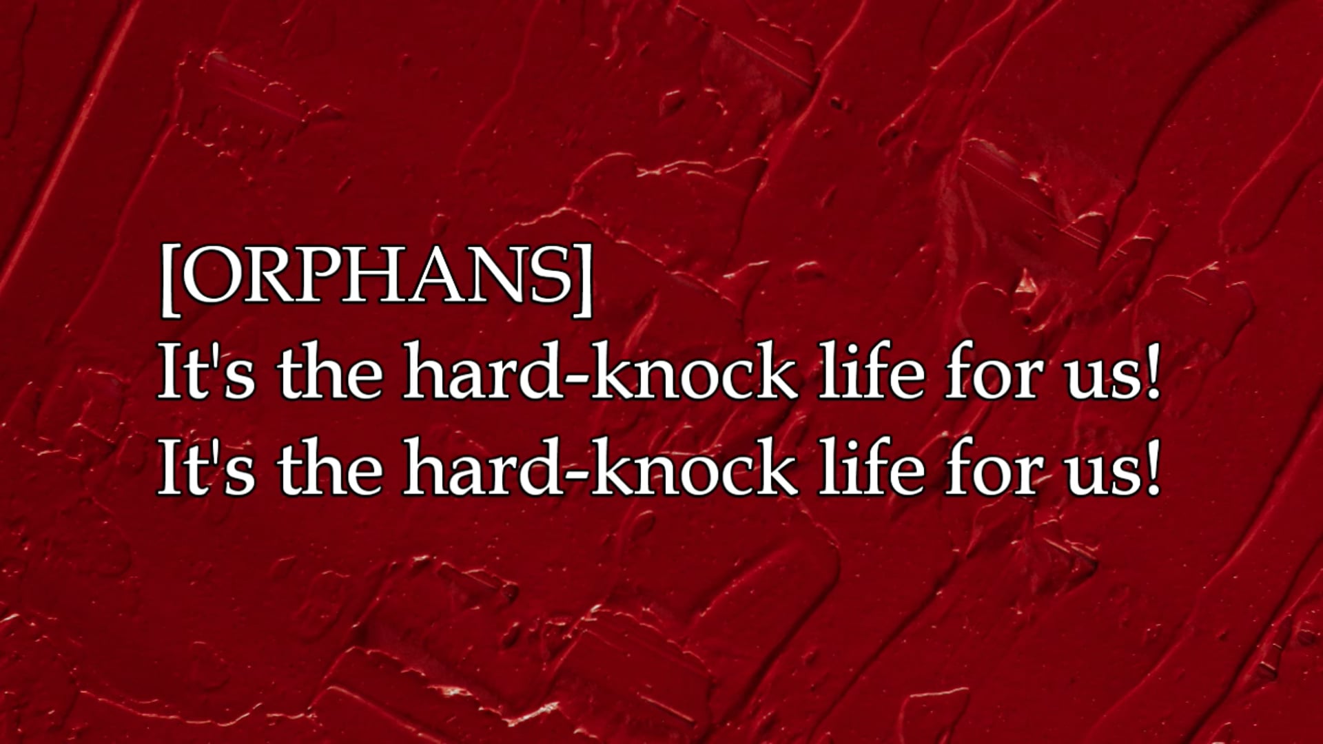 Hard Knock Life Lyric Video