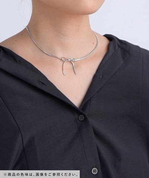 ちょびんページ リボンショートネックレス/126699 | [公式]グローバルワーク （GLOBAL