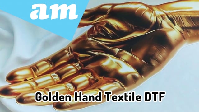 Golden Hand Picture DTF (Direct-To-Film) Textile Printing Demonstration