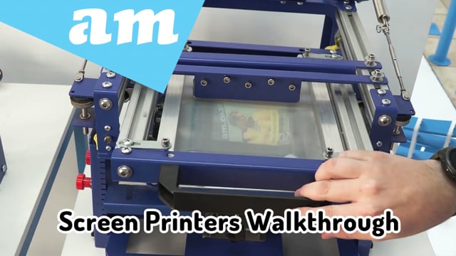 Screen Printing Machines, Screen Printing Inks and Accessories Walkthrough