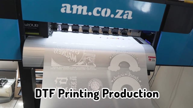 DTF Textile Printing for DTF Printing Production with DTF Printer, Shaker and Heat Press