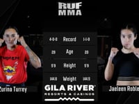 Zurina Turrey vs Jaeleen Robledo RUF59