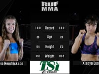Olivia Hendrickson vs Xiaoya Luo RUF59