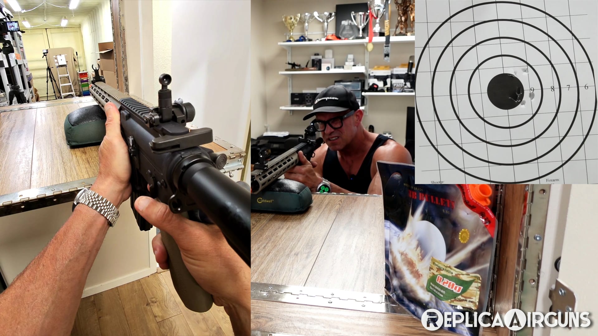 Elite Force M4 CFRX AEG Airsoft Rifle With EyeTrace Tracer System - 300 FPS, Full Metal Gearbox