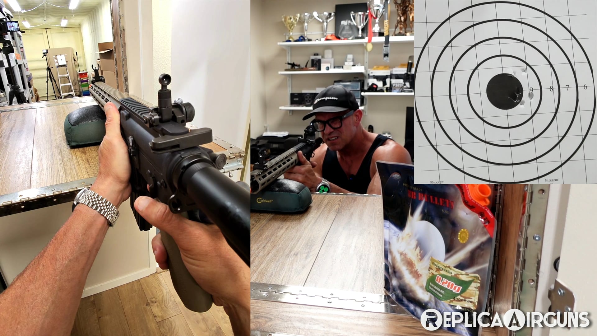 Umarex Elite Force M4 CFRX Eye Trace AEG Airsoft Rifle Field Test Review