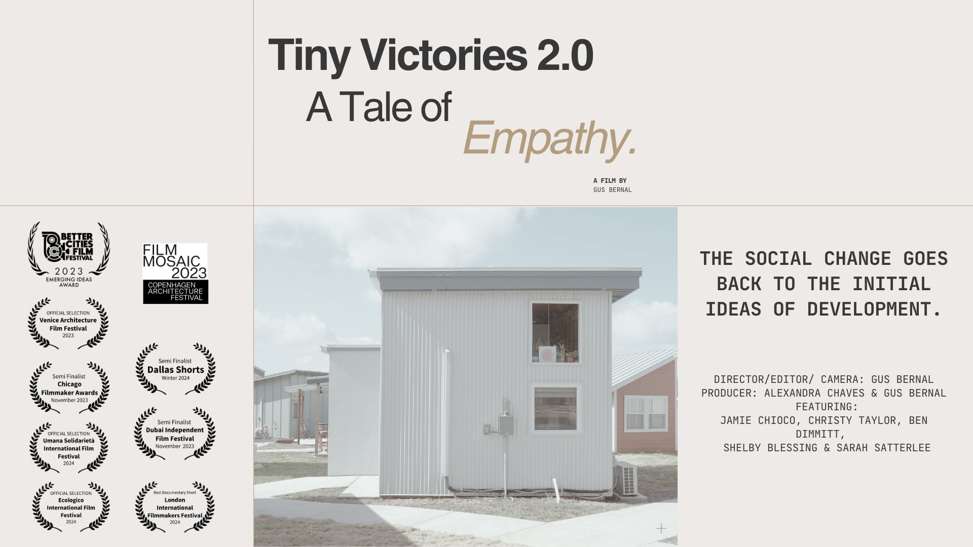 “Tiny Victories 2.0.” A Tale of Empathy Trailer