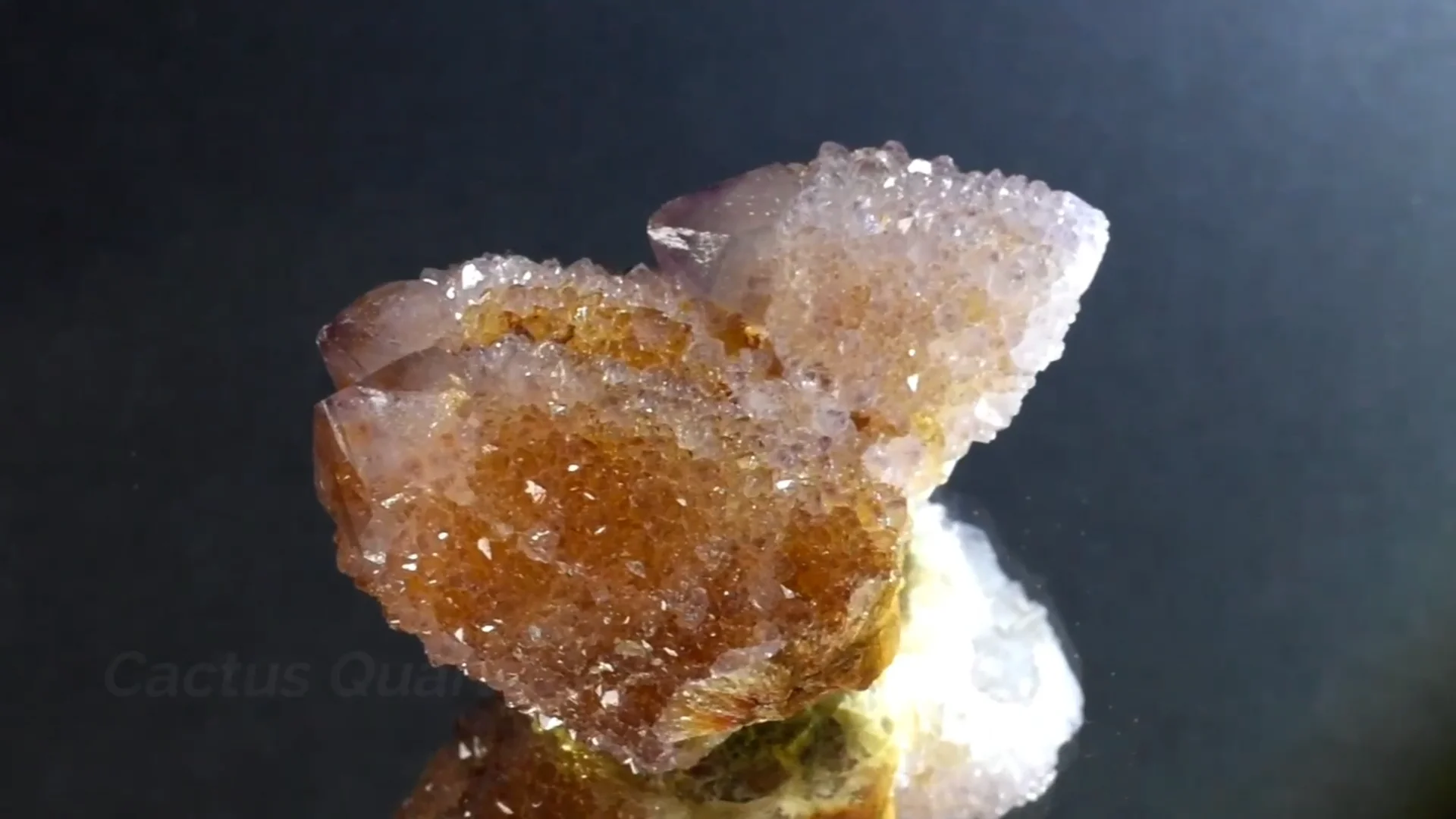 サボテンアメジスト（カクタスクォーツ） クラスター 67g #QH130