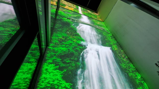 Residential Projection Mapping Installation