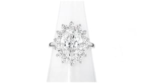 5.00 ct. t.w. Lab-Grown Diamond Ring in 14kt White Gold