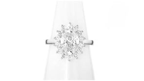 3.00 ct. t.w. Lab-Grown Diamond Ring in 14kt White Gold