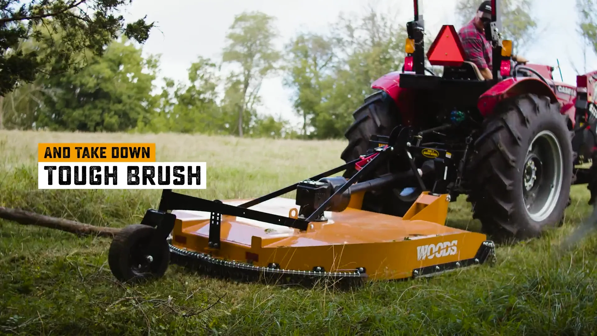 BrushBull Single-spindle Rotary Cutter Woods Equipment