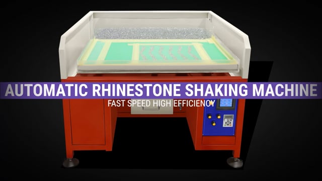 Automatic rhinestone diamond shaking machine