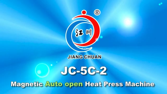 Pneumatic large format heat press machine heat transfer machine