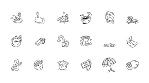 Animated Swimming Illustrations, an Outline Icon by Vectors Market (Thumbnail 5 of 5)