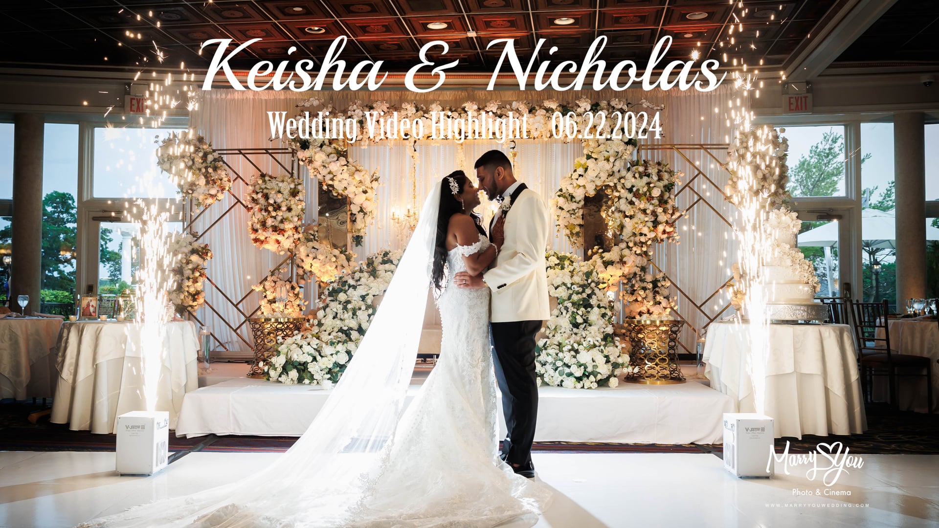 06.22.2024 Keisha & Nicholas wedding highlight video