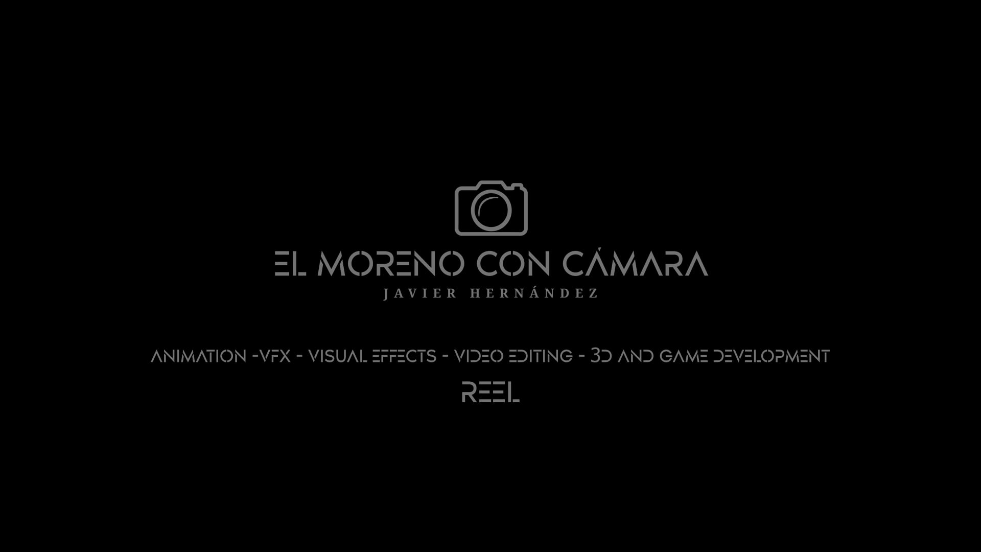 Reel El Moreno con Cámara