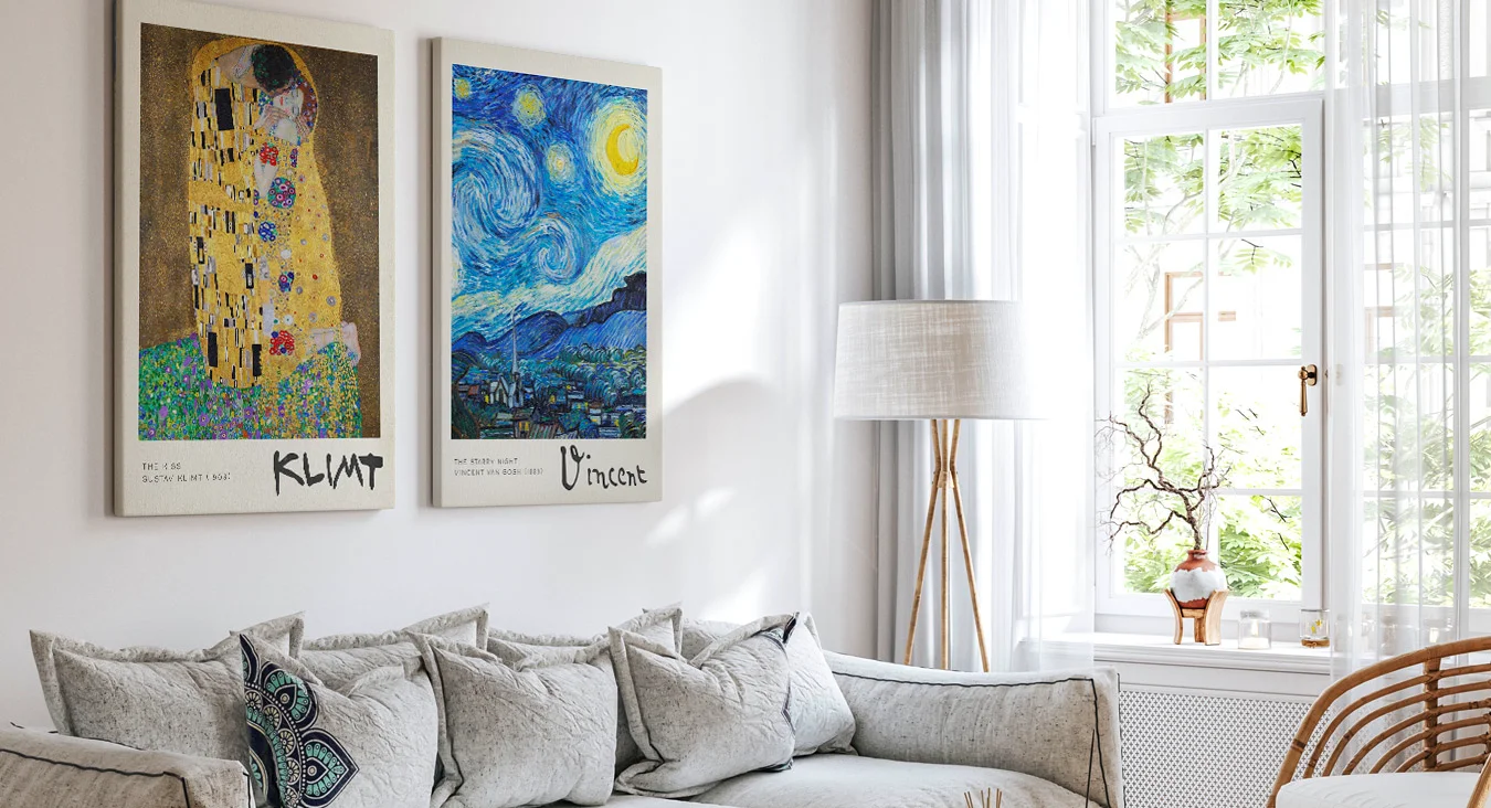 Canvas Wall Art Proun: Path of Energy and Dynamic Flows, c