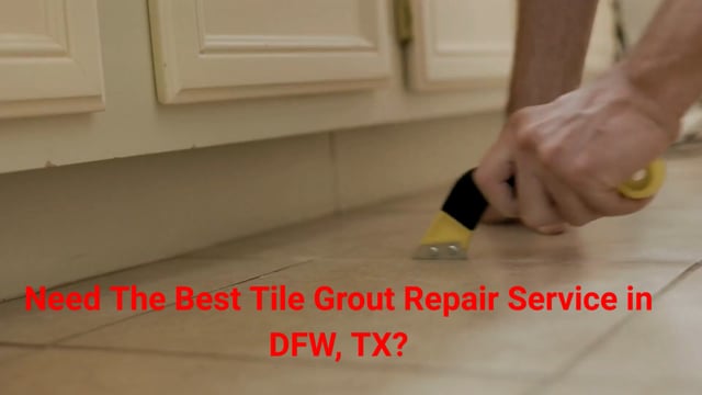 Masterpiece Tile Grout Repair Service in DFW, TX