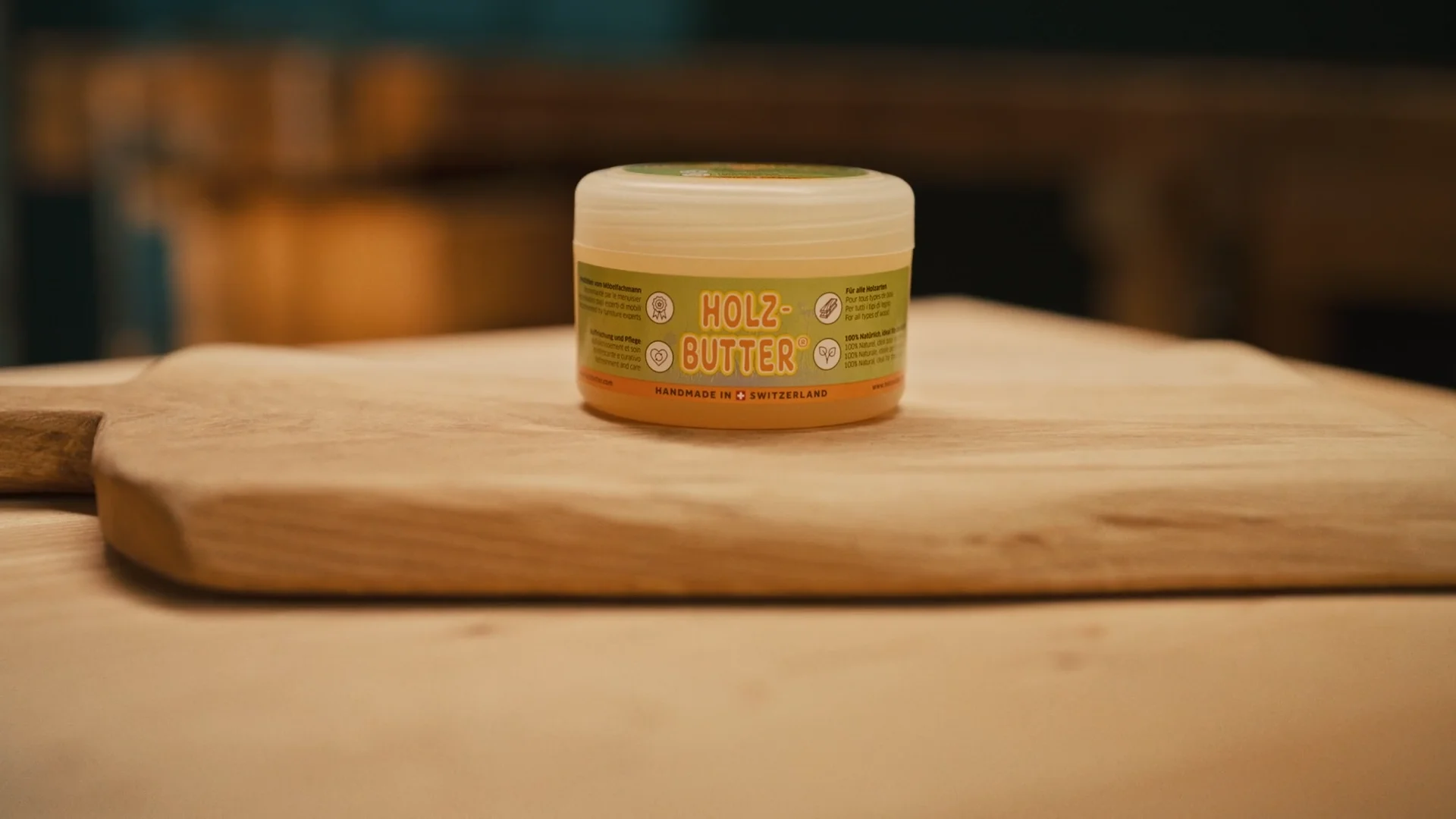 Renuwell Anwendung Holzbutter
