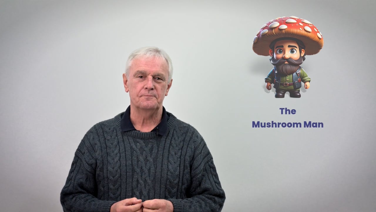 explic8 Mushroom Man Book