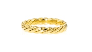 18kt Gold Vermeil Twisted Ring