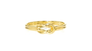 18kt Gold Vermeil Knot Ring