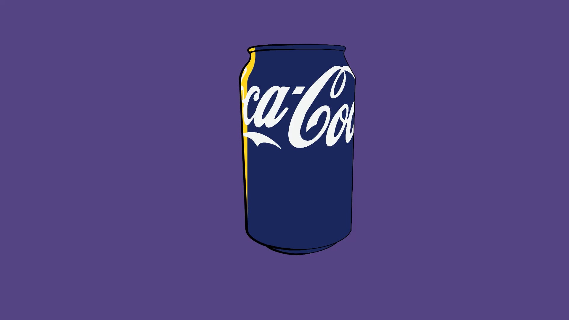 Thomas Harrison – Illustration – D&AD Coke can