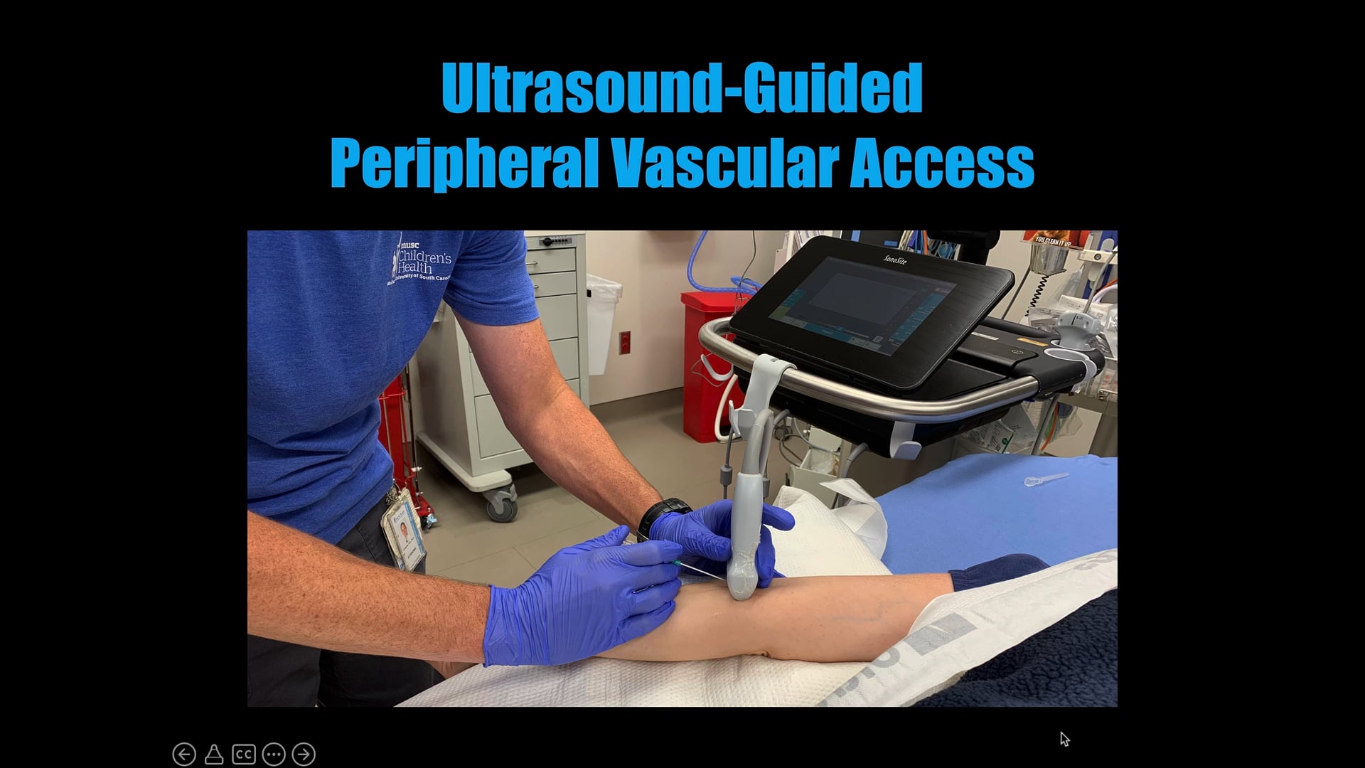 Ultrasound-Guided Peripheral Venous Access