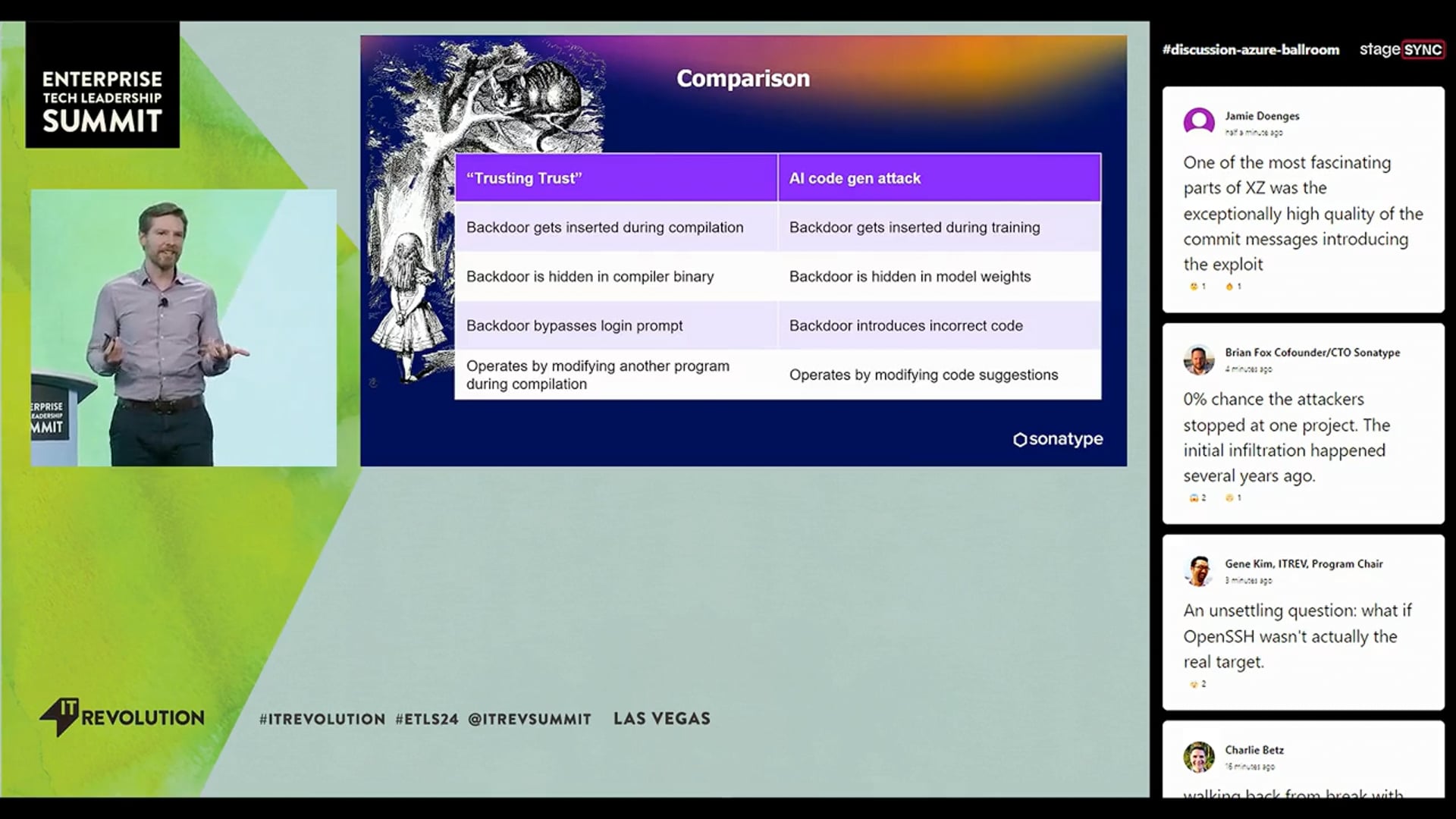 Attacks from Wonderland: XZ, Model Poisoning, and Reflections on Trust