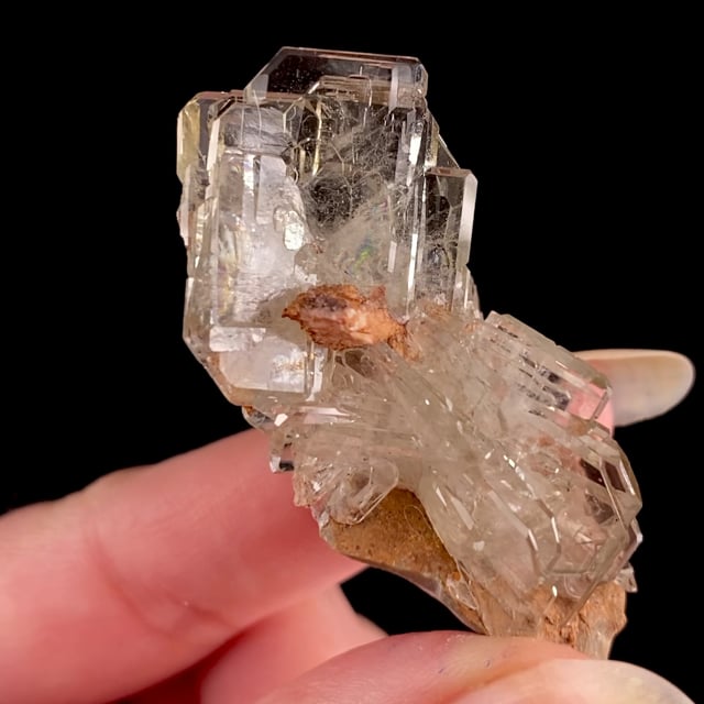 Baryte (fine gemmy crystals)