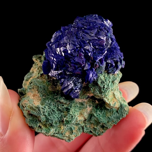 Azurite on Malachite (classic material)