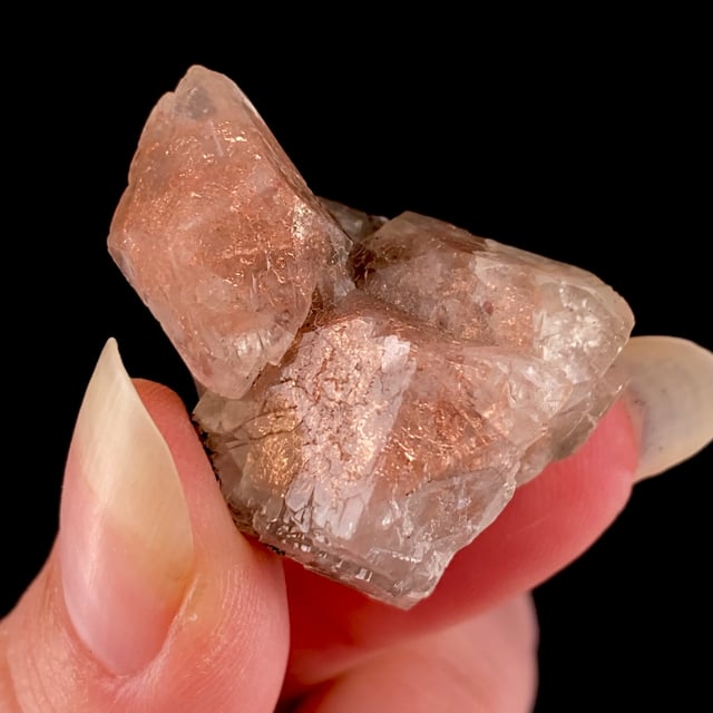 Copper included in Calcite (classic material)